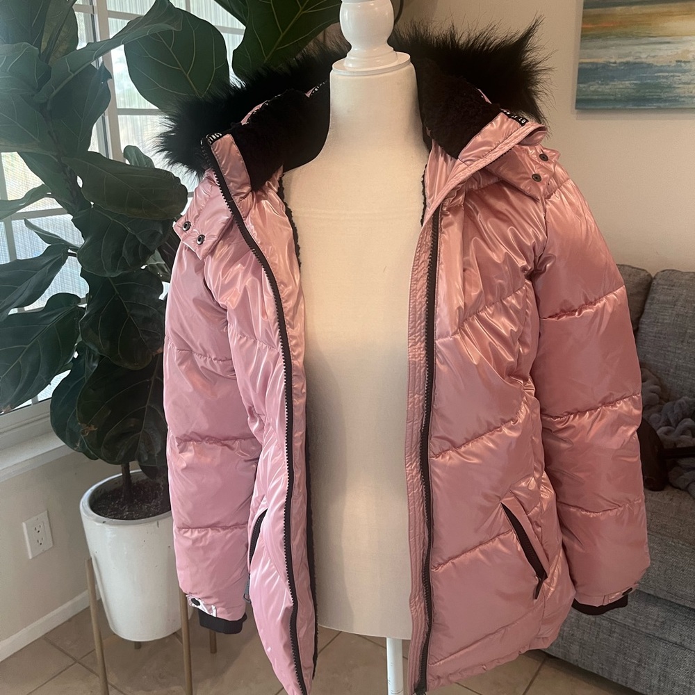 Justice puffer jacket sz 16/18